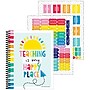 Carson Dellosa Education Happy Place Undated Lesson Planner, 10.9" x 8.9", 128 Pages (CD-105034)~#|#~92B4156D-6B75-4545-A7EA44131C6F8C3F_sc7