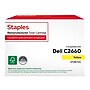 Staples Remanufactured 2K1VC Toner Cartridge Yellow High Yield Replacement for Dell~#|#~92C50578-26D3-4F0F-AD6A474D12D4CDE6_sc7