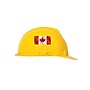 ACCUFORM SIGNS® Hard Hat/Helmet Decal, CANADIAN FLAG, 2" x 4", Adhesive Vinyl, 10/Pk~#|#~92D802E6-A80E-4C3F-9B90D0EC12720537_sc7