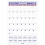 2027 AT-A-GLANCE 15.5" x 22.75" Monthly Wall Calendar, White/Purple (PM3-28-27)~#|#~92DEEE33-B106-44D6-9007A3D66AEAAB55_sc7
