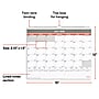 2026-2027 Staples 15" x 12" Academic Monthly Wall Calendar, White/Red/Gray (ST62816-27)~#|#~92E1F366-042A-40B8-A80849A75A80ADE9_sc7