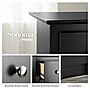 Prepac 44.75" Sonoma 5 Drawer Chest, Black (BDC-3345-K)~#|#~92F91825-7261-400E-B267B1733B5C94FC_sc7