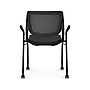 HON Motivate Fabric/Mesh Nesting Stacking Chair, Black/Charblack (HMN2.F.S.IM.ON.CU10.CBK)~#|#~92FB616B-CA7B-44A7-813F33FD4450C23B_sc7
