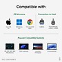 Plugable USB 3.0/USB-C to HDMI Adapter, Black (UGA-HDMI-S)~#|#~930779DC-45E7-422A-8FD204F492A9945B_sc7