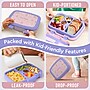 bentgo Kids Bento Box, 5-Compartment, Carousel Unicorns, 19.2 oz. (BGKDPT-CSL)~#|#~930806C1-8AD4-497E-821947FB9D9CA356_sc7