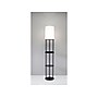 Adesso Charging Station 66.5" Black Floor Lamp with White Drum Shade (3116-01)~#|#~930B3727-2B2D-4FE2-85AD00C90026C2AF_sc7