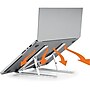 Durable Laptop Stand Fold, Up to 15" Screen Size Laptop, Aluminum, Silver (DBL505123)~#|#~9312F2BF-5716-488B-A05BB19A38BCB423_sc7