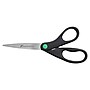 Westcott KleenEarth 8" Stainless Steel Scissors, Pointed Tip, Black, 2/Pack (15179)~#|#~93140625-EB09-44DD-BE347ACE3AAA4156_sc7