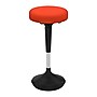 Uncaged Ergonomics Wobble Fabric Backless Stool, Red (WSR)~#|#~931E8717-DA52-4E40-BFA49DC745061E11_sc7