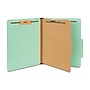 Staples® 60% Recycled Pressboard Classification Folder, 1-Dividers, 2" Expansion, Letter Size, Green, 5/Pack (535690/TR535690)~#|#~932DE351-F085-4B28-A582E58B266A70F9_sc7