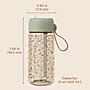 bentgo Whimsy & Wonder Plastic Water Bottle, 15 oz., Geo Speckle (BGKDWB1-GSP)~#|#~934ABEA5-52C5-4FDC-9BC94ABF85ECB495_sc7