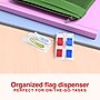 Staples Flags, Assorted Colors, 328 Flags/Pack (ST62861)~#|#~93580393-E475-4196-9DE570BE517C7B5D_sc7