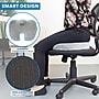 Mount-It! ErgoActive Memory Foam Seat Cushion, Gray (MI-1101)~#|#~93A8E78A-258F-43C2-A50FB0A411D02796_sc7