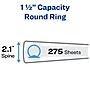 Avery 1 1/2" 3-Ring View Binders, Black (5725)~#|#~93BD6B4E-E5F7-42CB-99FC08D3DF404CF4_sc7