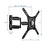 Mount-It! Full-Motion TV Mount, 77 lbs. Max. (MI-14002)~#|#~93C63C79-9CD5-42A5-97F25ACC7FF17B5C_sc7