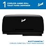 Scott Essential 2-Roll Coreless Jumbo Bath Tissue Dispenser, Black (09608)~#|#~93D1B201-EA29-4861-8AF8CD6391A0120A_sc7