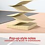 Staples Pop-up Sticky Notes, 3" x 3", Sunshine Collection, Lined, 100 Sheets/Pad, 6 Pads/Pack (ST62874)~#|#~94031BC5-A3DC-4A95-98CA8F692E680A32_sc7