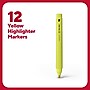 TRU RED™ Pocket Stick Highlighter with Grip, Chisel Tip, Yellow, Dozen (TR54580)~#|#~94138BB8-D4E5-4A06-B355D3EC53926E6D_sc7