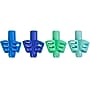 The Pencil Grip Duo Pencil Grip, Assorted Colors, 6/Pack (TPG17206)~#|#~941446B1-E03A-4FFC-A98F6B29F201242A_sc7