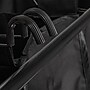 Household Essentials 3-Section Rolling Laundry Sorter, Polyester, Black (HE1111)~#|#~941B2269-6BEC-4696-A2FA67697B5819F8_sc7
