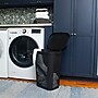 Mind Reader 15.85-Gallon Slim Laundry Hamper with Lid, Plastic, Black (HBIN60-BLK)~#|#~941F749A-7819-4965-A4DB512F8BE5C984_sc7