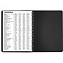 2026 AT-A-GLANCE DayMinder 8" x 11" Weekly Appointment Book, Faux Leather Cover, Black (AAGG52000)~#|#~943549EF-55F1-472E-B9E6089AE0828059_sc7