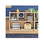 Flash Furniture Bright Beginnings 5-Section Modular Storage Unit, 24.5"H x 31.5"W x 11.75"D, Brown (MK-KE23940-GG)~#|#~943A3BCC-3FA2-4262-8221066CBF700ED9_sc7