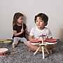 PlanToys 13" Musical Band Wooden Toy Drum Set (PTS6410)~#|#~943C0DBF-5713-477E-B49A16DC0955696E_sc7