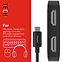 Staples TECH USB‑C to HDMI Adapter Cable – 6‑Inch Male‑to‑Female Audio/Video Converter for Monitors, TVs & Projectors, Black~#|#~944410FD-550B-4212-AFA6086EA6CD43C3_sc7