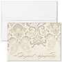 "Flourish Sympathy" Card w/ White Unlined Envelope, 50/BX~#|#~945776B0-62D5-41E9-942774D664CE81D9_sc7