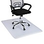 Mind Reader Carpet Chair Mat, 35" x 47'', Low-Pile, Clear (OFFCREC-CLR)~#|#~946EFC79-6786-443E-ACE99667010AEFA8_sc7