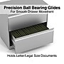Alera 2-Drawer Mobile Lateral File Cabinet, Letter/Legal Size, Lockable, 29"H x 30"W x 19.25"D, Light Gray~#|#~947BC1B2-BE17-49AF-8EA9874EFE6FB524_sc7