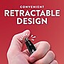 Paper Mate Profile Retractable Ballpoint Pen, Bold Point, Purple Ink, Dozen (35830)~#|#~948494A8-173C-4A4D-AB9E5D3A37E52AD1_sc7