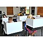 Classroom Products Foldable Cardboard Freestanding Privacy Shield, 13"H x 20"W, White, 30/Box (VB1330 WH)~#|#~948B37D2-BB57-4A27-BD3DAA105C1E1C8D_sc7