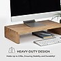 Anji Mountain Mango Wood Monitor Stand, Up to 32" Monitor, Natural (MS-FNG-MNG)~#|#~9491134D-2296-4C5B-AAEB0A7952D0A7CD_sc7