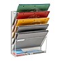 Mind Reader 5-Pocket Metal Mesh Mountable Wall File, Letter Size, White (MAGSTACK-WHT)~#|#~94988E5A-D4A1-470D-B33BEC07F1DFA31E_sc7