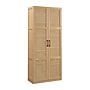 Sauder Select 71"H Storage Cabinet with 7 Shelves, Harmony Ash (443649)~#|#~94A2EF16-2577-4601-870911BF14FD9E07_sc7