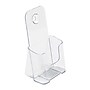 Deflecto Leaflet Size Literature Holder, Clear Plastic (77501)~#|#~94AB0E28-D4A5-4E86-A927B2116915F6D3_sc7