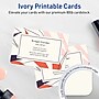 Avery Matte General Use Blank Cards, Ivory, 10/Pack (95353)~#|#~94AED78D-D442-4E6D-BB9B729DC9AE14B8_sc7