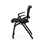 HON Motivate Fabric/Mesh Nesting Stacking Chair, Black/Charblack (HMN2.F.S.IM.ON.CU10.CBK)~#|#~94AFB46F-572A-4EB0-B7814C0BA728498F_sc7