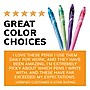 BIC Gel-ocity Quick Dry Retractable Gel Pens, Medium Point, 0.7mm, Assorted Ink, 8/Pack (RGLCGAP81-AST)~#|#~94B6CDB2-8C81-4ABC-B5CBDF310B5E7CEC_sc7