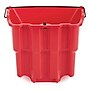 Rubbermaid Executive Series WaveBrake Plastic Dirty Water Bucket, 4.5-Gallon, Red (2064907)~#|#~94B98946-EA6D-4EDE-A5BB3FF73F874ACB_sc7