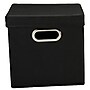 Household Essentials Storage Bins with Lids and Chromed Grommet Handles, (HH34-1)~#|#~94BA224C-19E7-4C38-803A1A114762EEF6_sc7