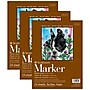 Strathmore 400 Series 9" x 12" Marker Sketch Pad, 24 Sheets/Pad, 3/Bundle (STTP497903-3)~#|#~94BC62B0-D00B-4193-96EF5D9C175AB6BB_sc7
