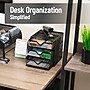 Mind Reader 3-Drawer Desktop Storage Organizer, Black (MINMESH3-BLK)~#|#~94D108EA-47FD-4FAA-9004EE7115F05606_sc7