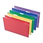 Universal Recycled Hanging File Folders, Legal Size, Assorted Colors, 25/Box (UNV14221)~#|#~94D11CA2-6E17-40CD-A48072C58B5E85A8_sc7