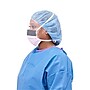 Medline Disposabe ASTM Level 3 Surgical Face Masks with Eyeshield and Ties, Purple/ White, 100/Pack (NON27710)~#|#~94D1298F-4264-4A57-BDF8551F52BADCCA_sc7