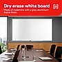 TRU RED Melamine Whiteboard | Large Dry Erase Board for Wall, White Board with Gray Frame, 8ft x 4 ft, 1 Black Marker Included~#|#~94D730BC-9351-4479-9E5C844256AF2401_sc7