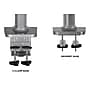 Mount-It! Dual Monitor Sit-Stand Workstation, Height Adjustable Desk Converter with Full Motion Arm (MI-7904)~#|#~94E41656-C520-46A5-98881D38A6214A8E_sc7