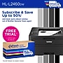 Brother HL-L2460DW Refurbished Wireless, Black & White, Print-Only, Laser Printer, Refresh Subscription Ready~#|#~94F9D9C4-9EC4-4F7A-BAAD0BAF6F33A9BB_sc7